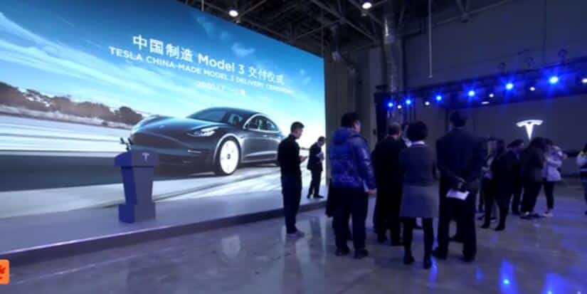 Tesla rehearsal reveals Model Y project will commence in China on Jan 7