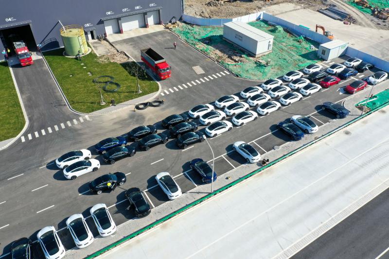 Tesla Shanghai factory resumes production in full swing