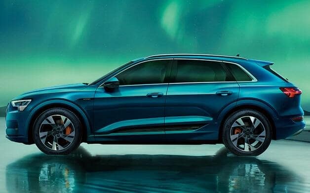 Audi E-Tron SUV production suspended due to battery shortage