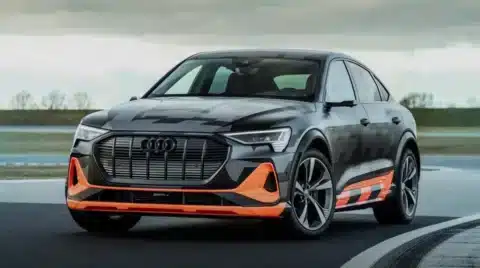 Audi unveils images of e-tron S Sportback, a beast with up to 496 horsepower