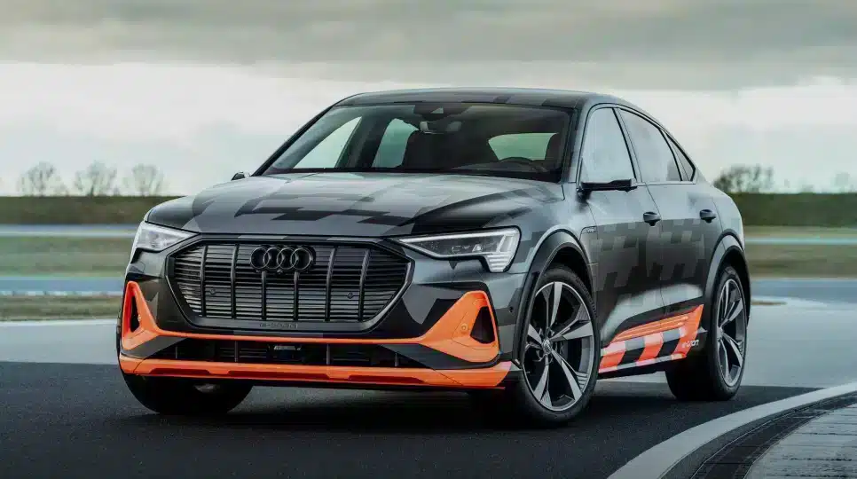 Audi unveils images of e-tron S Sportback, a beast with up to 496 horsepower