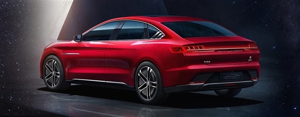 BYD releases more warm-up pictures of Han EV