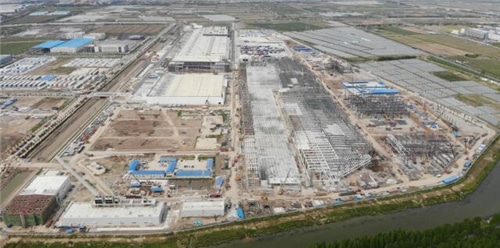 Tesla has begun construction of Model Y production facility in Shanghai