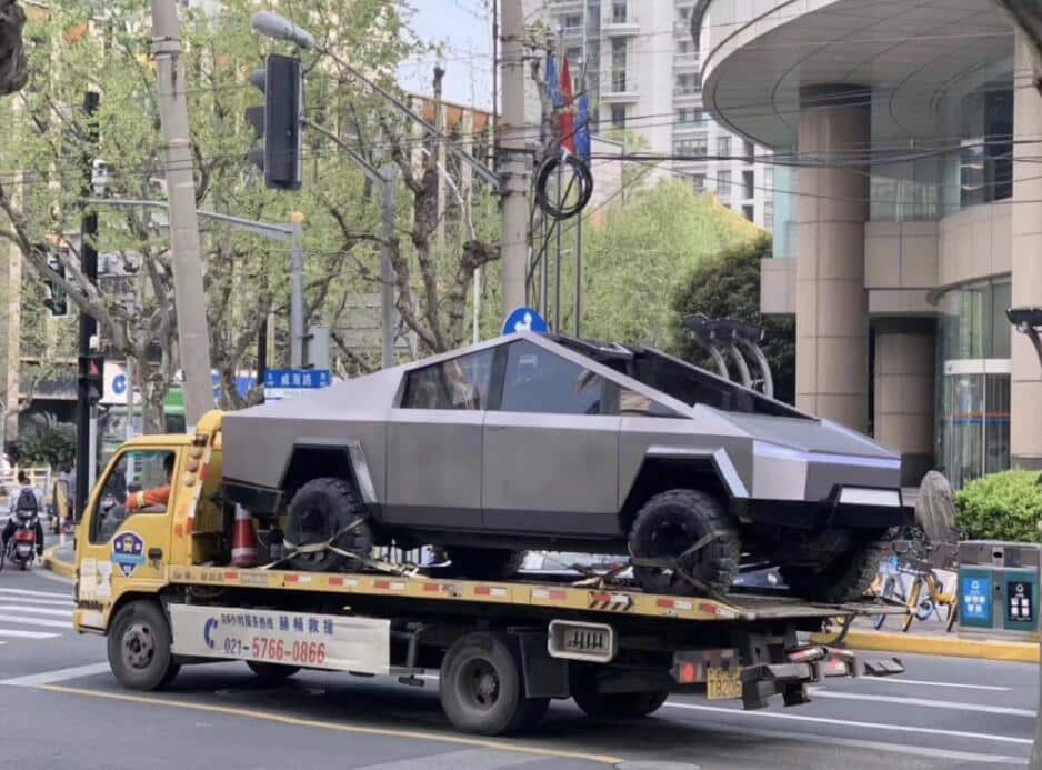 Homemade Tesla Cybertruck went viral in China