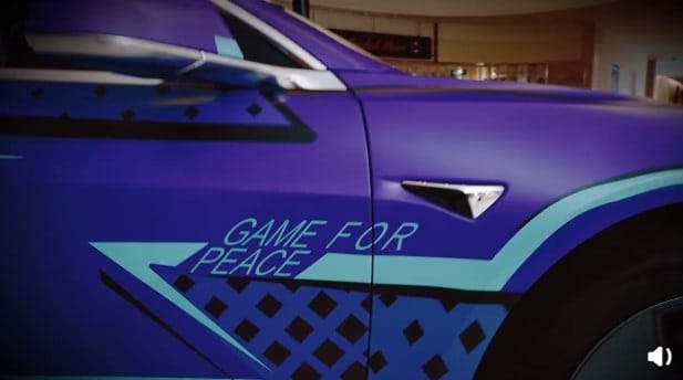 Tesla brings special edition Model 3 and Model X in Game for Peace to real life in China