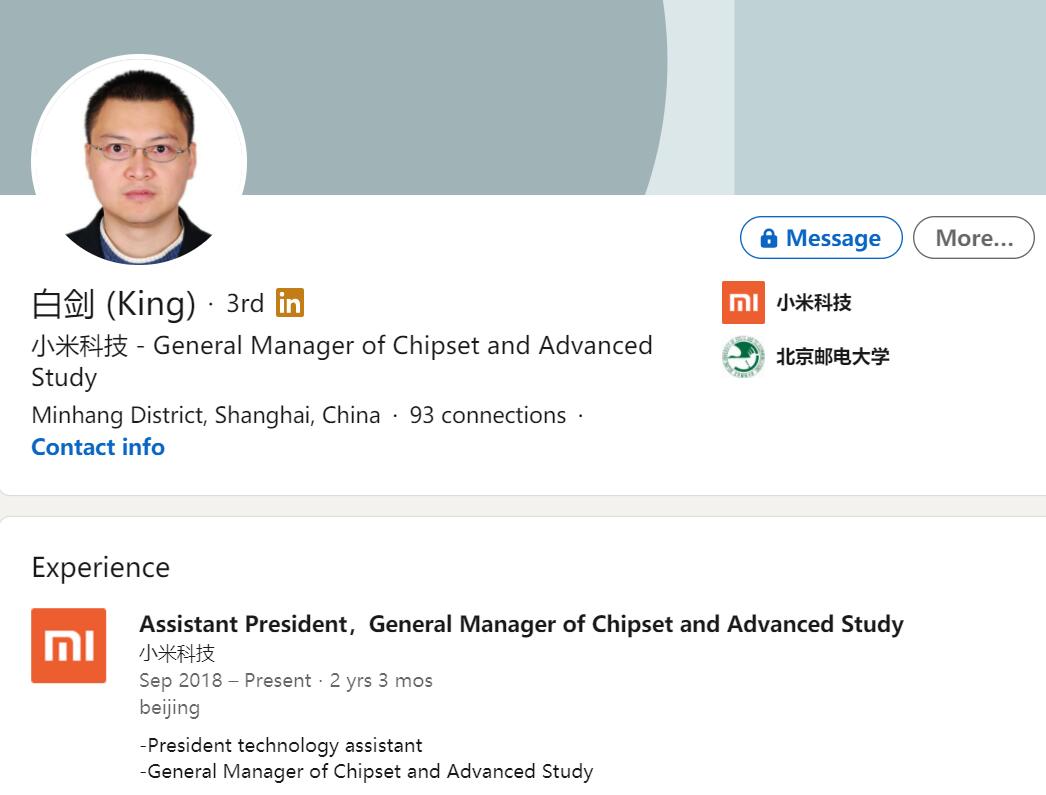 Nio confirms former Xiaomi chip chief is on board