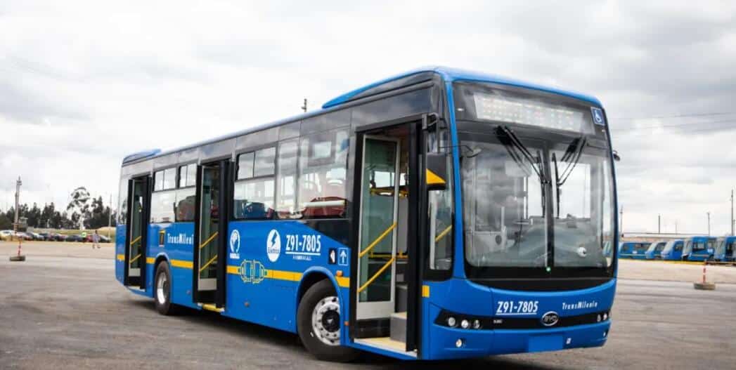 BYD delivers 470 all-electric buses to Colombia