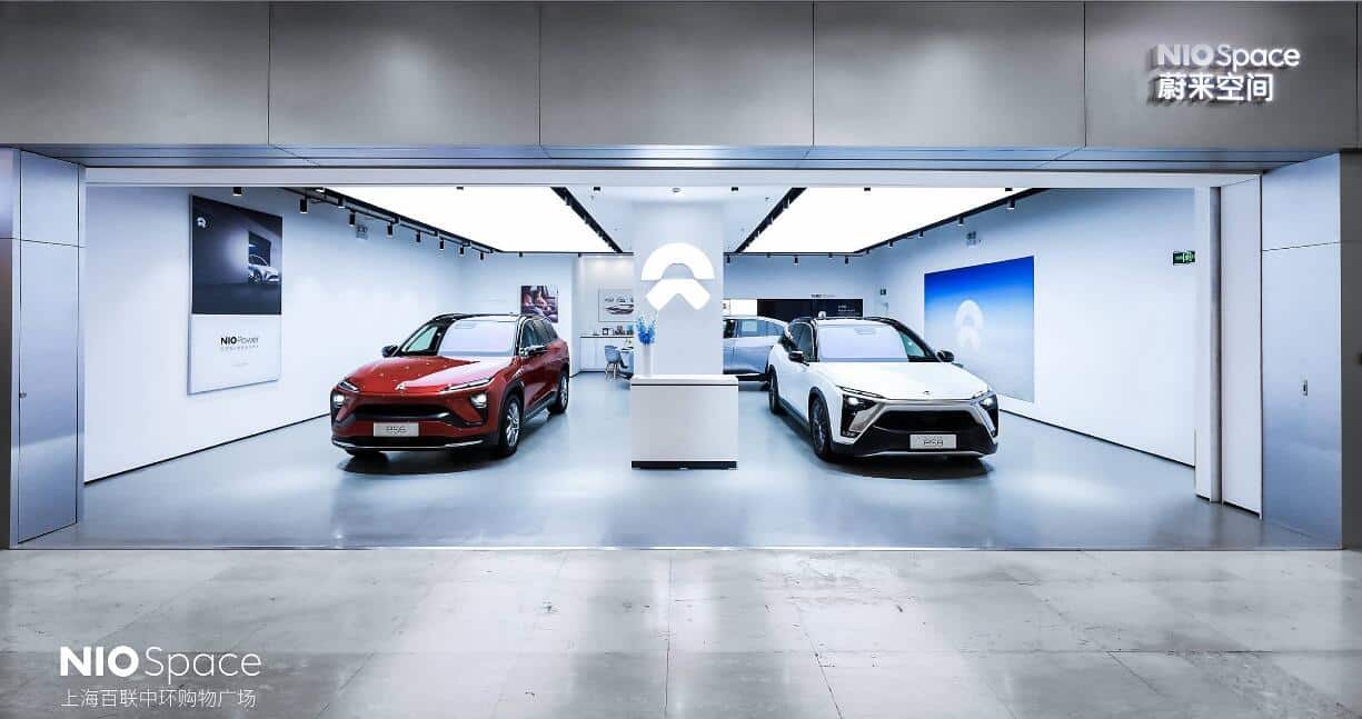 Shanghai's 16th Nio Space opens, EV maker says 40 battery swap stations will be built in the city by end of next year
