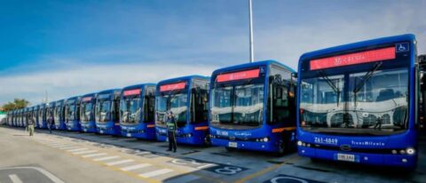 BYD delivers 470 all-electric buses to Colombia
