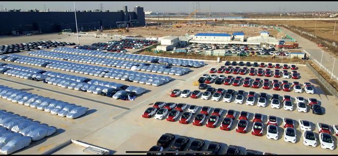 Tesla's Shanghai factory appears to be ramping up production of Model Y