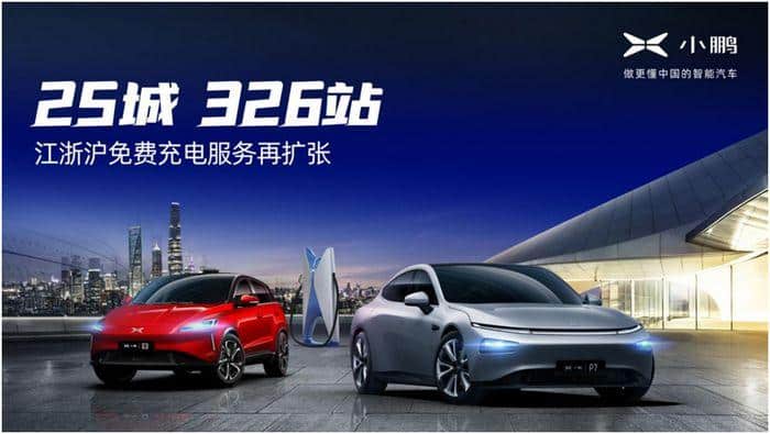Xpeng adds 145 new charging stations in China's Yangtze River Delta region