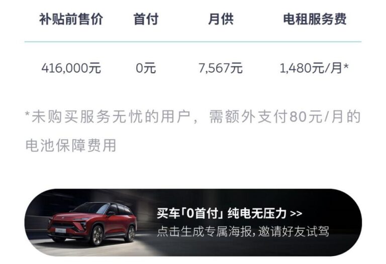 Nio sales to be boosted as it temporarily allows customers to buy cars with 0 down payment