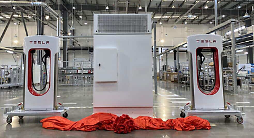 Tesla's Shanghai Supercharger plant goes into production, China-made V3 Supercharger rolls off line