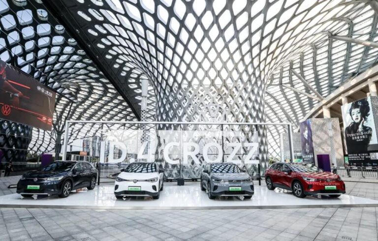 ID.4 CROZZ, a major player in China's EV market from Volkswagen, begins deliveries
