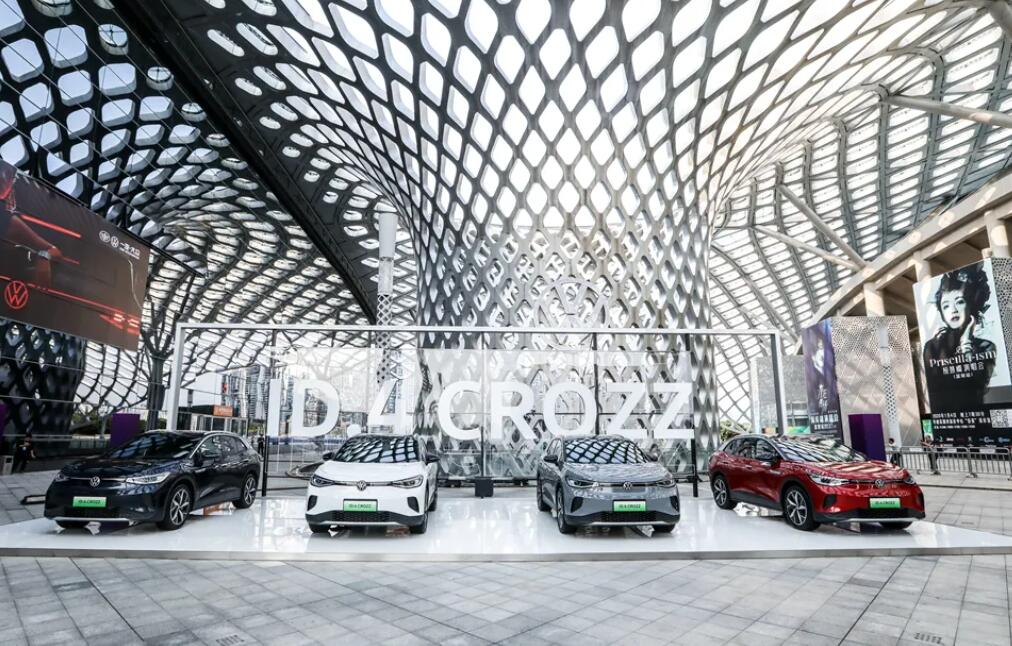 ID.4 CROZZ, a major player in China's EV market from Volkswagen, begins deliveries