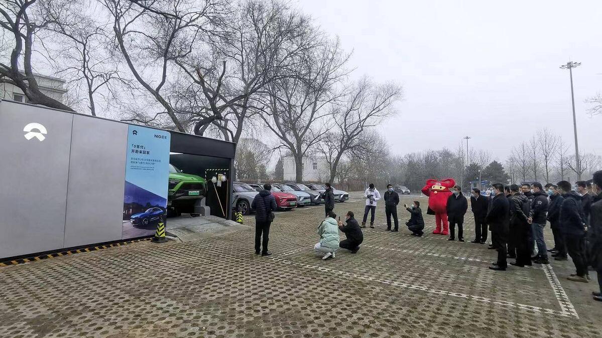 Nio's co-op with Sinopec nears, Shanghai Securities News reports