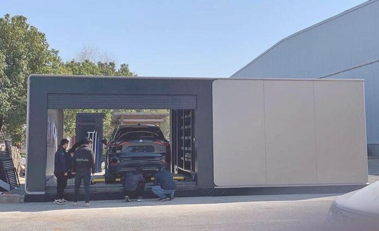 Nio's 2nd-gen battery swap station reportedly comes in two models
