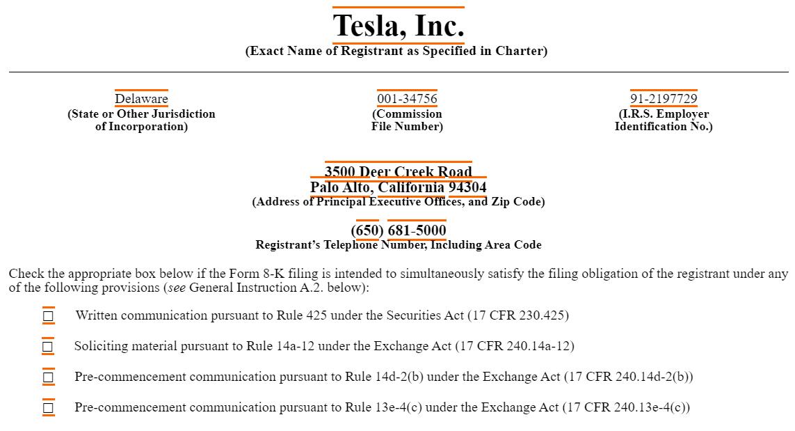 Titles of Elon Musk, Zach Kirkhorn changes to 'Technoking of Tesla' and 'Master of Coin'