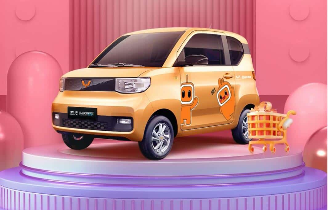Short video platform Kuaishou to sell Wuling Hongguang Mini EVs at discounted price