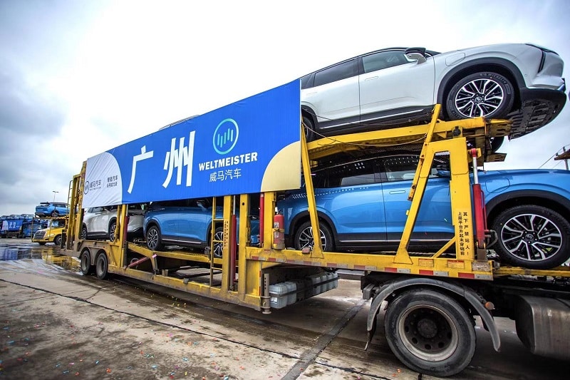 WM Motor's first 100 W6 models begin shipping from factory to dealer network