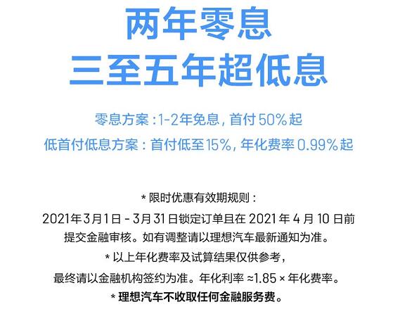 Li Auto launches preferential finance package to boost sales