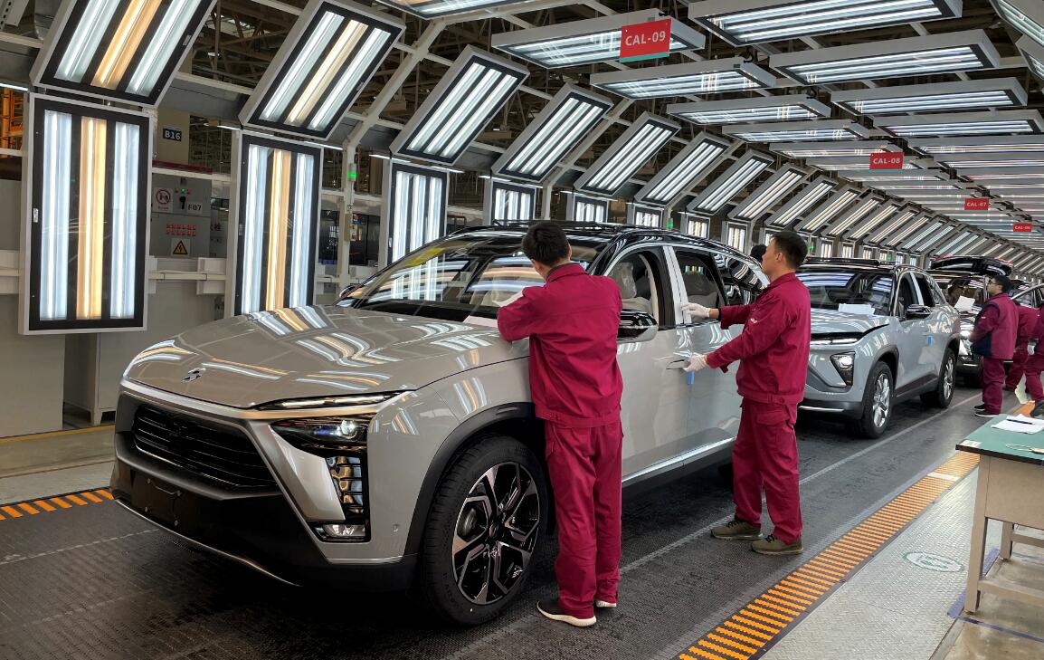 Nio expects to see its 100,000th production vehicle roll off line on April 7