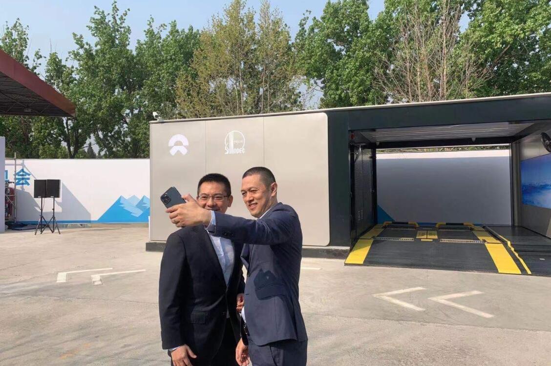 Nio's first 2nd-gen battery swap station goes live, a milestone in co-op between EV maker and traditional energy giant