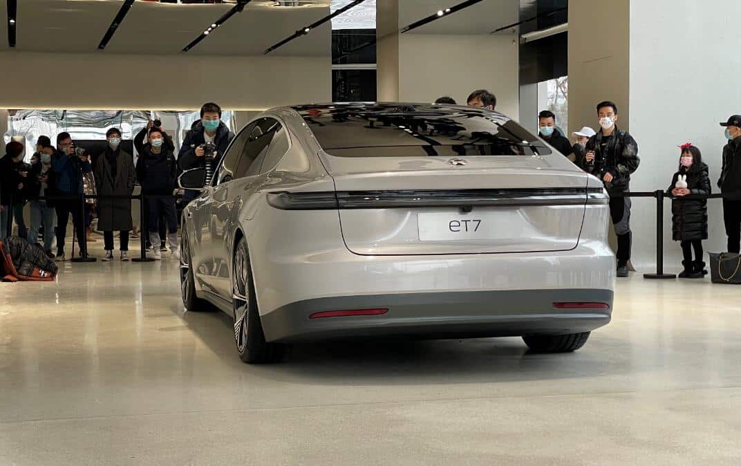 Nio to showcase ET7 sedan at Shanghai auto show later this month