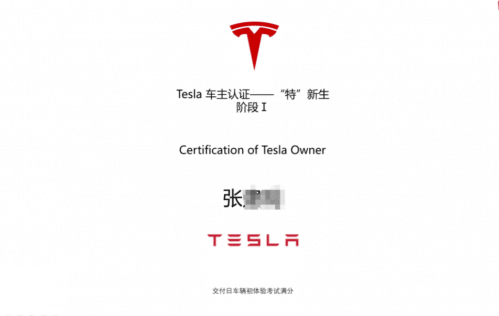 Tesla advises Chinese customers to take test before taking delivery
