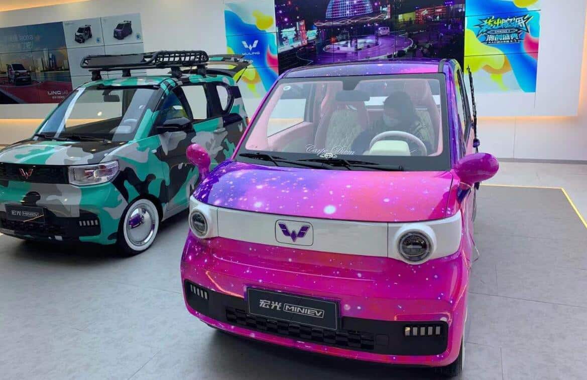 Shanghai has reportedly stopped issuing free license plates to China's hottest EV model, Hongguang Mini EV