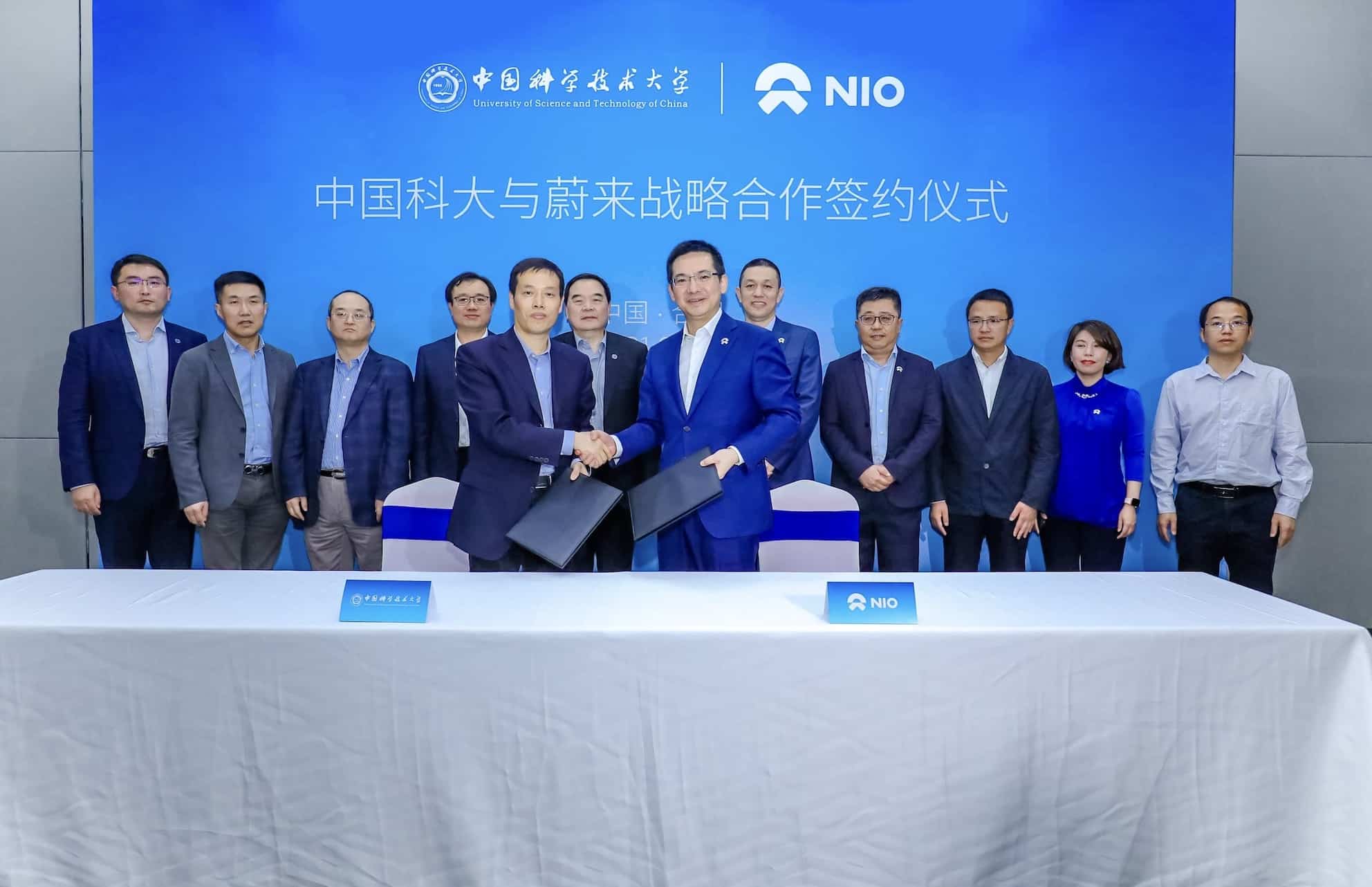 Nio builds joint lab with one of China's best universities