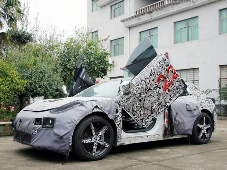 Zeekr 001 may also be getting a variant with scissor doors