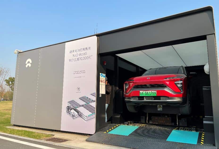China's battery swap national standard drafted by firms including Nio to go into effect Nov 1