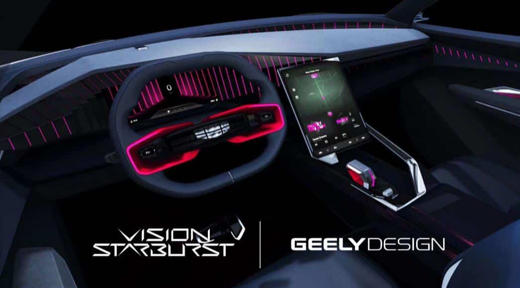 Geely unveils Vision Starburst concept car