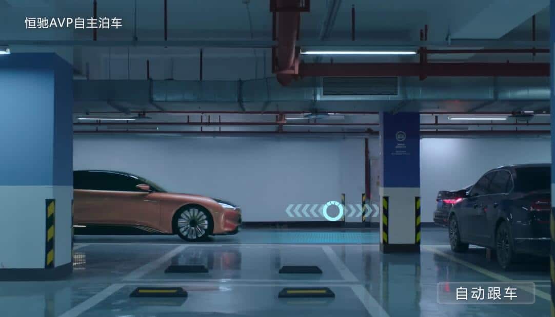 Evergrande Auto unveils automated parking system