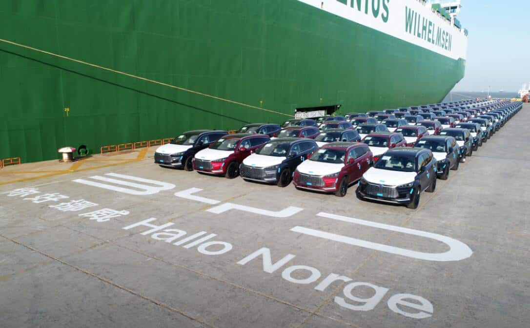BYD's first 100 Tang EVs begin shipping to Norway, delivery expected in August-CnEVPost