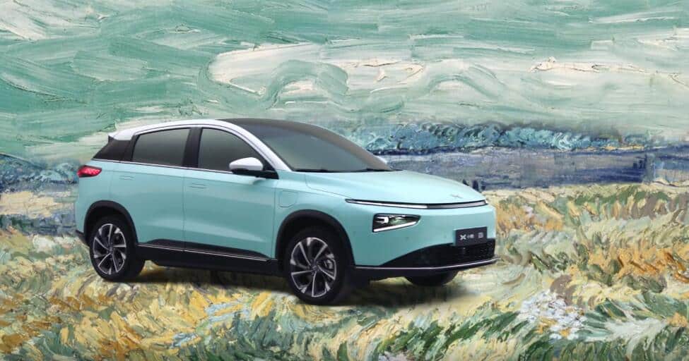 Xpeng debuts full exterior of G3i SUV, hints at multiple color options