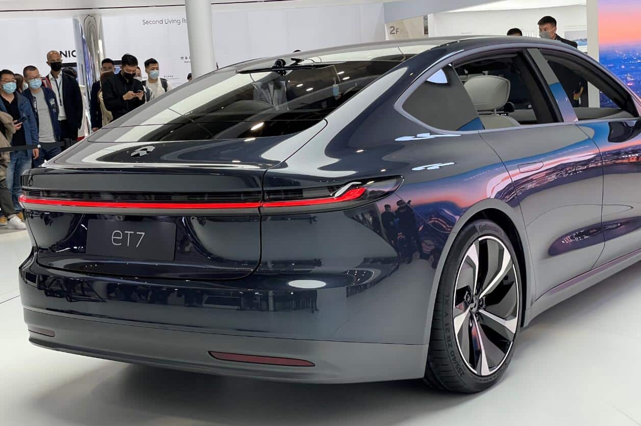 CICC sees Nio ET7 as still top of the line in terms of specs when it is delivered next year
