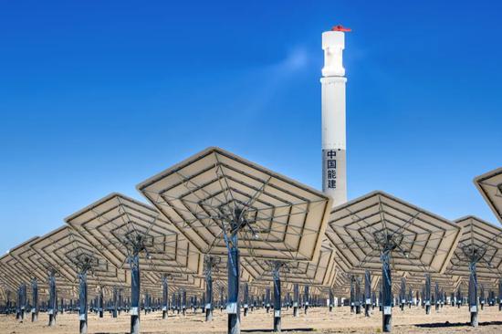 New solar thermal project in China can generate electricity 24 hours a day