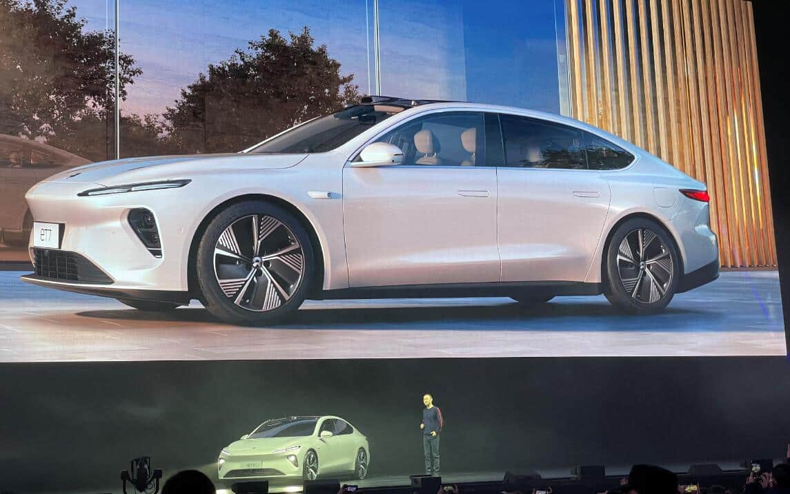 Nio ET7 delivery target for next year said to be 50,000 units
