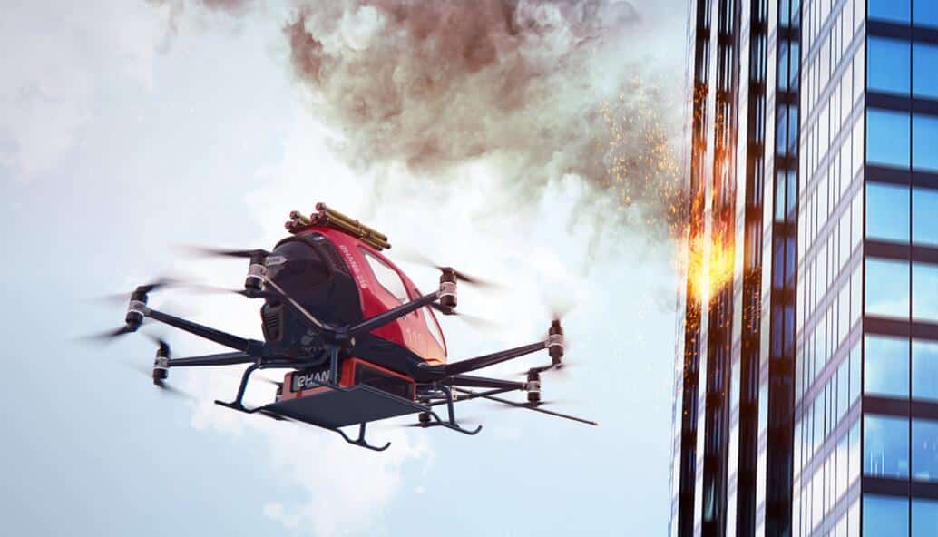 EHang says its new AAV production site goes into operation