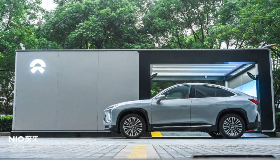Nio adds 4 new battery swap stations, bringing total to 308