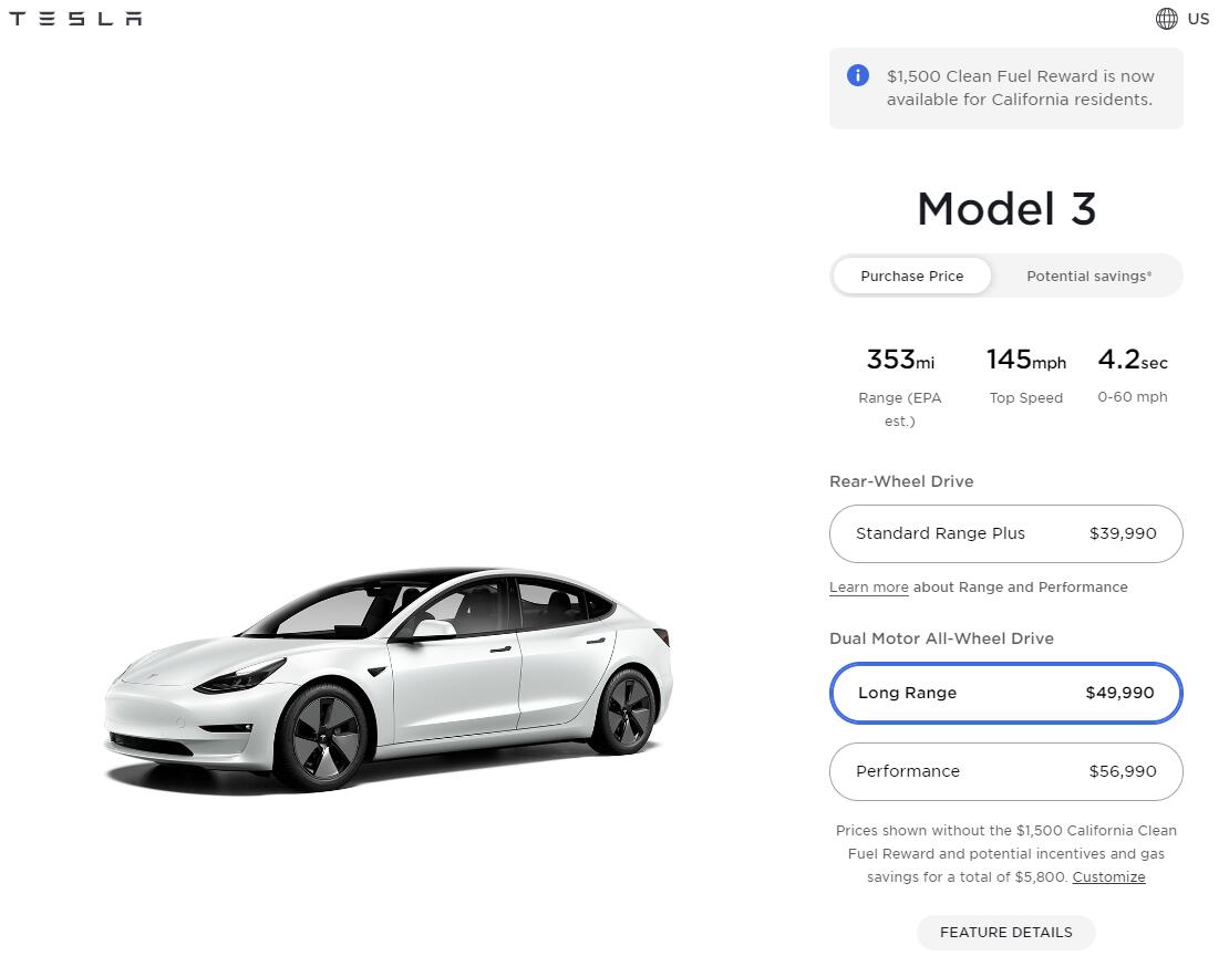 Tesla raises Model 3 Long Range, Model Y Long Range prices in US by <img fetchpriority=