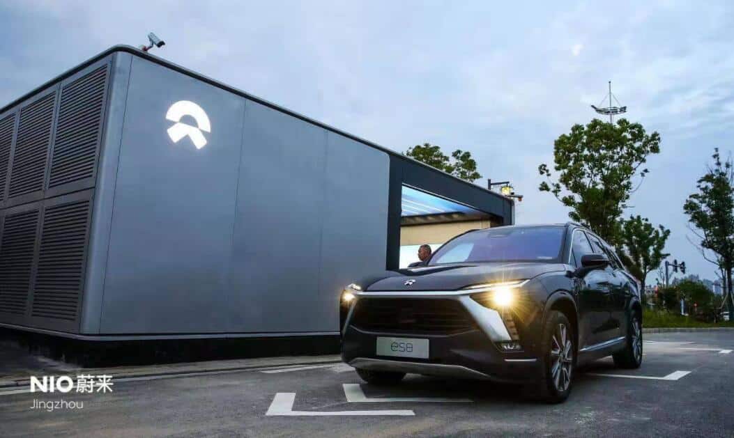 Nio adds 4 new battery swap stations, bringing total to 308