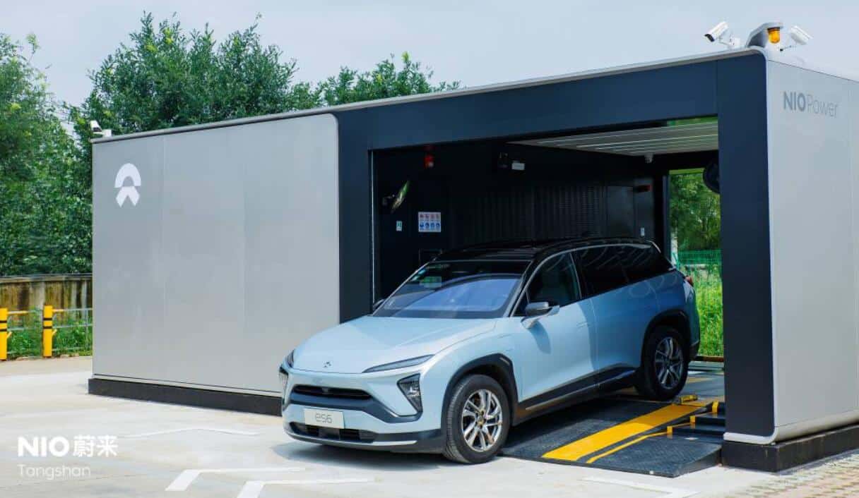 Nio puts two new battery swap stations into operation, bringing total to 316