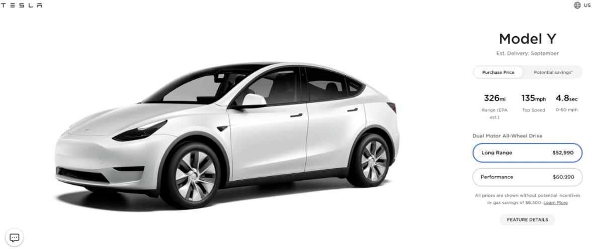 Tesla raises Model 3 Long Range, Model Y Long Range prices in US by <img width=