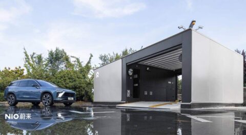 Nio's 317th battery swap station goes into operation