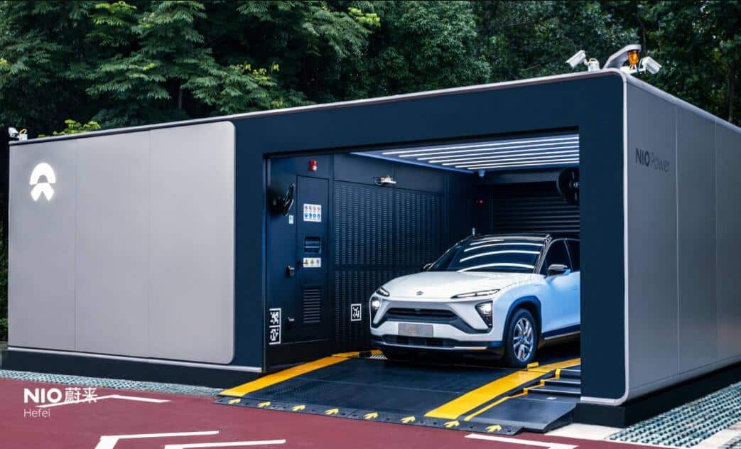 Nio's 301st battery swap station comes online, first this month