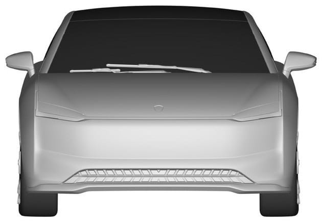 Patent drawings of Evergrande Auto's flagship sedan Hengchi 1 revealed
