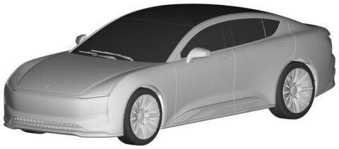 Patent drawings of Evergrande Auto's flagship sedan Hengchi 1 revealed